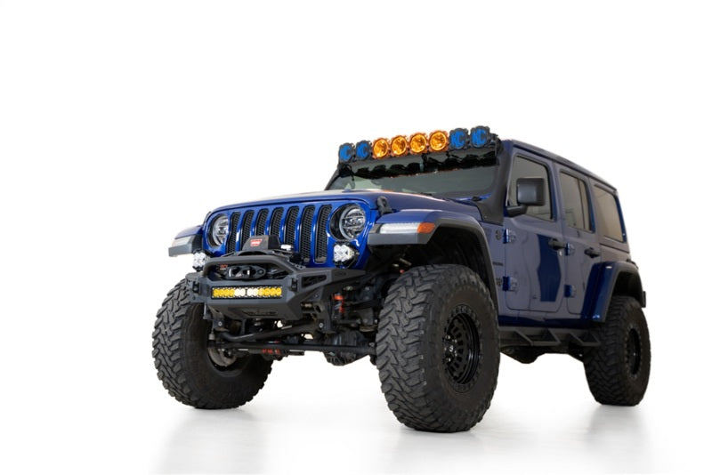 Addictive Desert Designs 18-23 Jeep JL/JT Rock Fighter Front Bumper F964900010103 F964900010103 Photo - Mounted