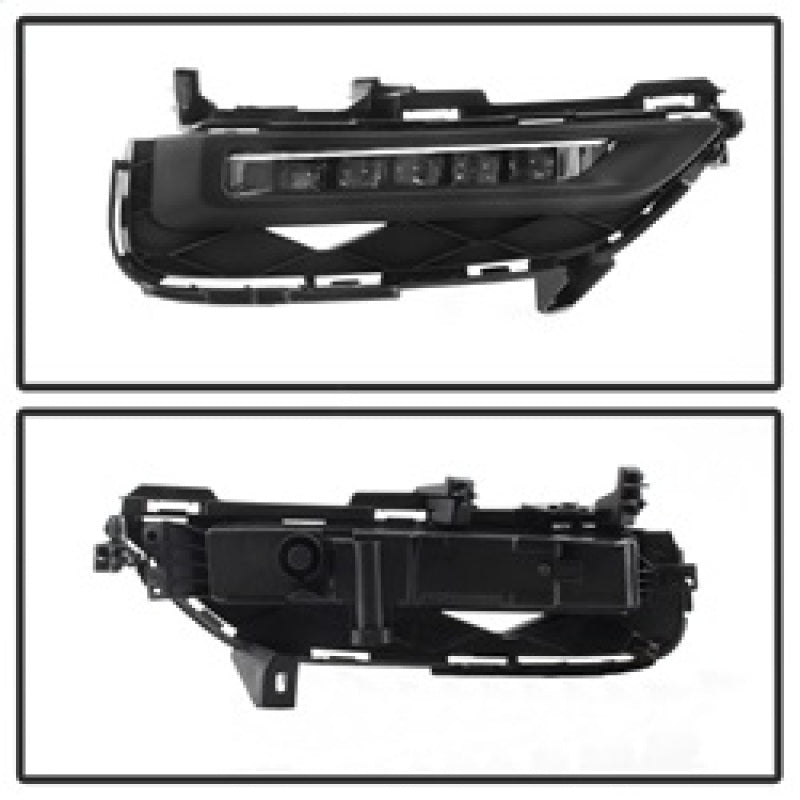 Spyder Honda Accord Coupe 2016-2017 OEM LED Fog Lights W/Switch- Clear FL-HA2016-2D-LED-C 5083043 5083043 Photo - Unmounted