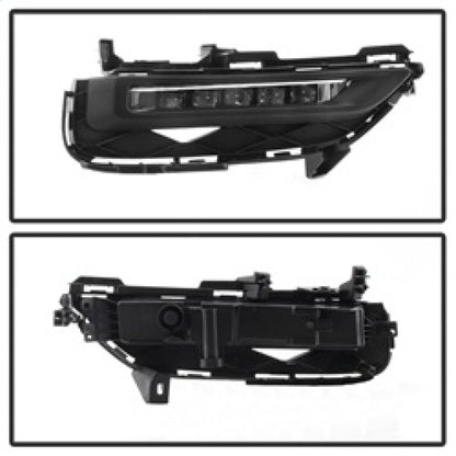 Spyder Honda Accord Coupe 2016-2017 OEM LED Fog Lights W/Switch- Clear FL-HA2016-2D-LED-C 5083043 5083043 Photo - Unmounted