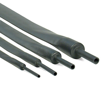 DEI Hi-Temp Shrink Tube Kit - 9 12 18 and 24mm sizes x 2ft - Black 10836 10836 Photo - Primary