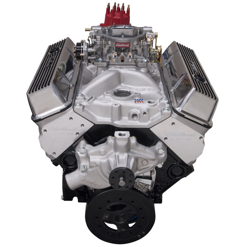 Edelbrock Crate Engine Edelbrock 9 0 1 Performer E-Tec w/ Short Water Pump As Cast 46410 46410 Photo - out of package