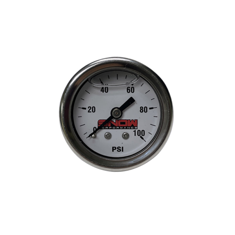 Snow Performance Snow 0-100PSI Fuel Pressure Gauge (1/8in NPT) SNF-20010