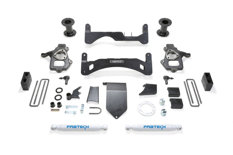 Fabtech 6? Basic System GEN II w/ Rear Performance Shocks K1084 Photo - Primary