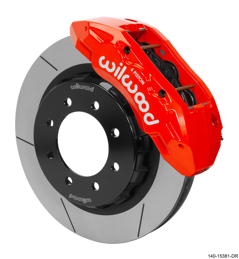 Wilwood TX6R Front Kit 16.00in Red w/Lines 2014+ Ram 2500/3500 2WD/4WD 140-15381-R 140-15381-R User 1