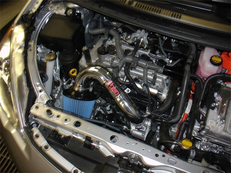 Injen 13 Toyota Prius C 1.5L 4cyl HYBRID Polished Tuned Intake SP2091P Photo - Mounted