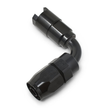Russell Performance 5/16in SAE Quick Disc Female to -6 Hose Black 90 Degree Hose End 611273 611273 Photo - out of package
