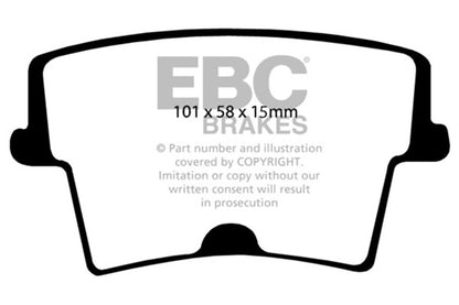 EBC Disc Brake Pad Set UD10571 Photo - Primary