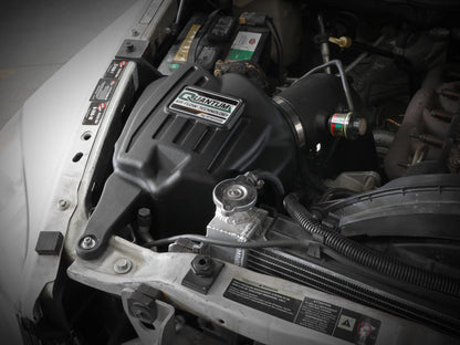 aFe Pro Dry S Air Intake System 03-07 Dodge Diesel 5.9L-L6 (TD) 53-10032D 53-10032D Photo - Mounted