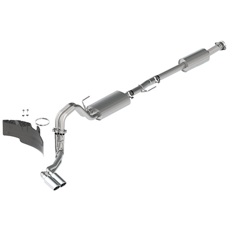 Ford Racing 21-22 F-150 2.7L/3.5L/5.0L Side Exit Touring Exhaust - Chrome Tips M-5200-FTCS M-5200-FTCS User 1