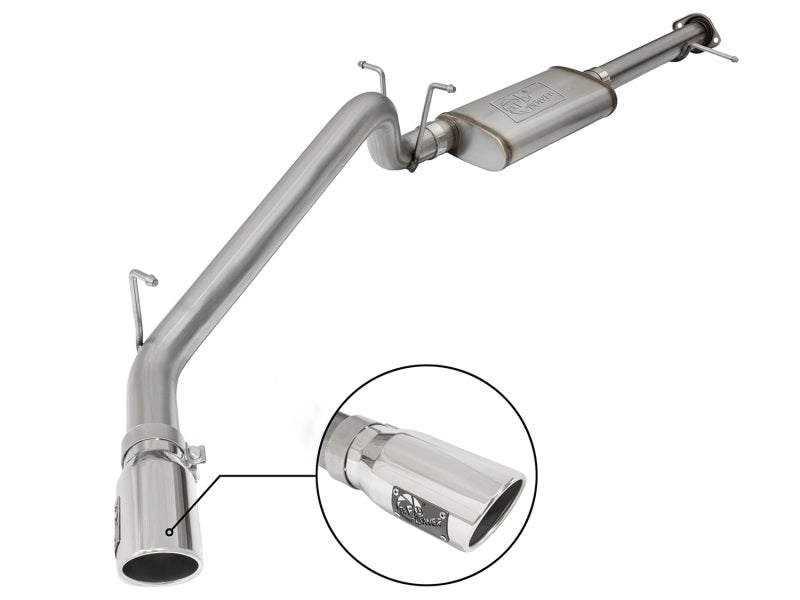 aFe MACH Force-Xp 3in 409 Stainless Steel Cat-Back Exhaust System w/Polish 49-44058-P Photo - Primary
