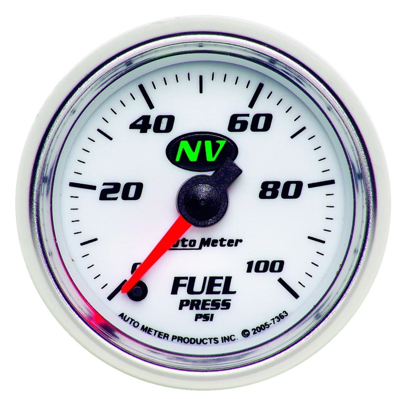Autometer 52.4mm Full Sweep Electric Fuel Pressure Gauge 7363 7363 Photo - Primary