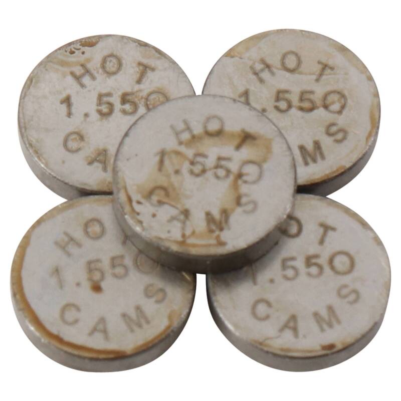 Hot Cams 07-16 CRF 150 R/2016 CRF 150 RB Big Wheel 1.550mm Shim Kit - 5 Pack 5PK748155 5PK748155 Photo - Primary