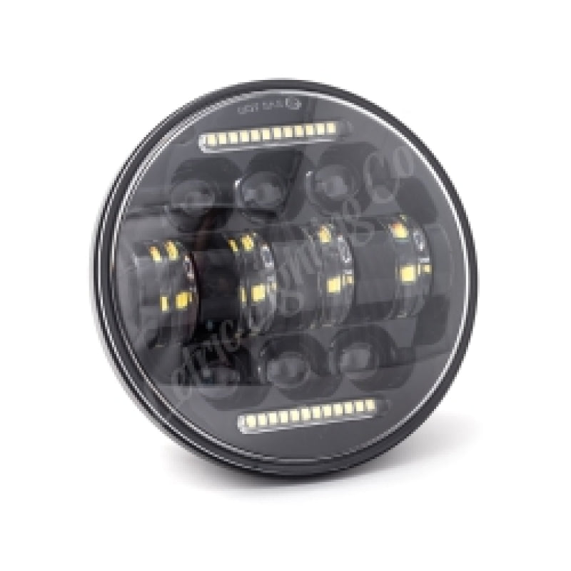 Letric Lighting 5.75? LED Black Diez 10-LED Headlight Dual Horizontal DRL LLC-LHC-5D LLC-LHC-5D Photo - Primary