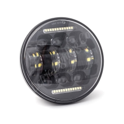 Letric Lighting 5.75? LED Black Diez 10-LED Headlight Dual Horizontal DRL LLC-LHC-5D LLC-LHC-5D Photo - Primary