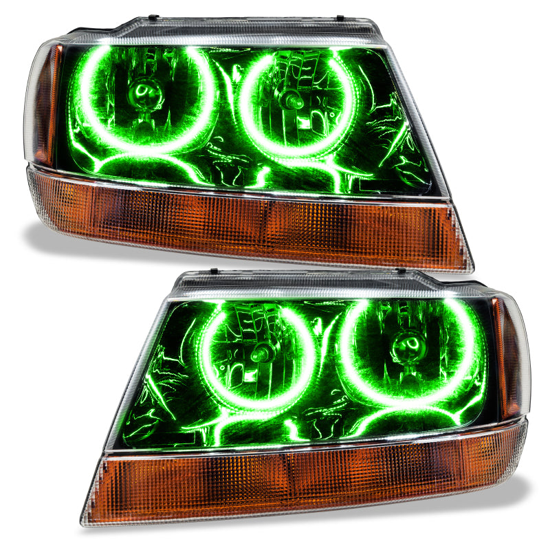 ORACLE Lighting Oracle 99-04 Jeep Grand Cherokee SMD HL - Black - ColorSHIFT w/ BC1 Controller 7167-335 7167-335 Photo - out of package
