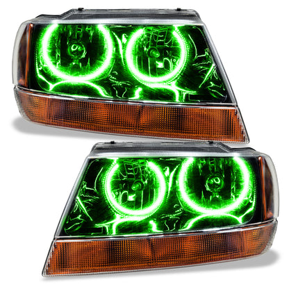 ORACLE Lighting Oracle 99-04 Jeep Grand Cherokee SMD HL - Black - ColorSHIFT w/ BC1 Controller 7167-335 7167-335 Photo - out of package