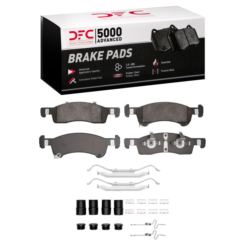 DFC DFC 5000 Advanced Semi Met Brake Pads Brakes, Rotors & Pads Brake Pads - OE main image