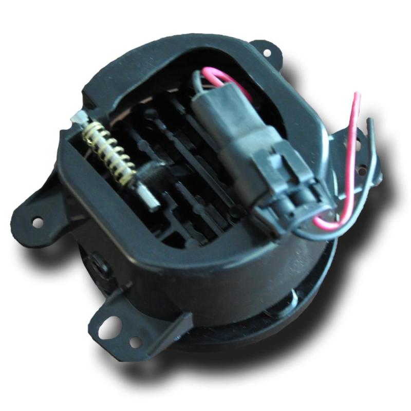 DV8 Offroad 07-18 Jeep Wrangler JK 4in 30W LED Replacement Fog Lights R4FL16W3W R4FL16W3W Photo - Close Up