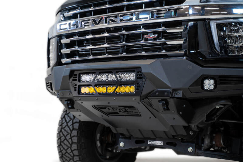 Addictive Desert Designs ADD 20-21 Chevy 2500/3500 Bomber Front Bumper F270012140103 F270012140103 Photo - Mounted