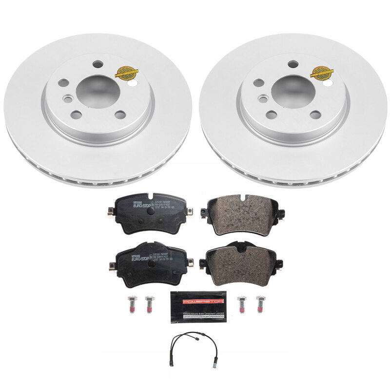 Power Stop 14-19 Mini Cooper Front Euro-Stop Brake Kit ESK7980 ESK7980 Photo - Primary