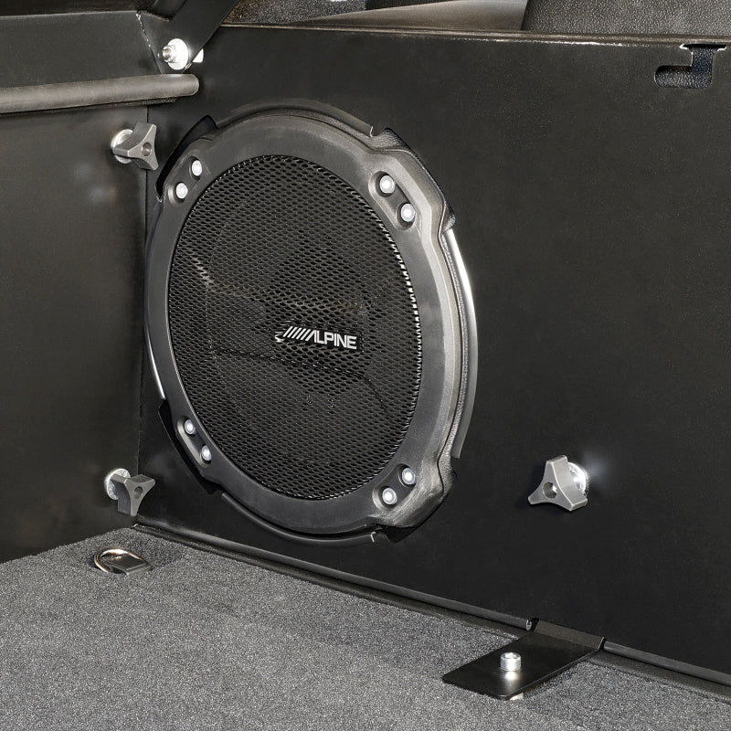 Tuffy Products Tuffy Deluxe Enclosure For Jeep Wrangler W/ Subwoofer 351-01 351-01 Photo - Mounted