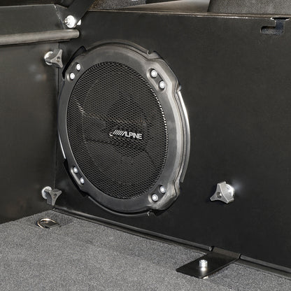 Tuffy Products Tuffy Deluxe Enclosure For Jeep Wrangler W/ Subwoofer 351-01 351-01 Photo - Mounted