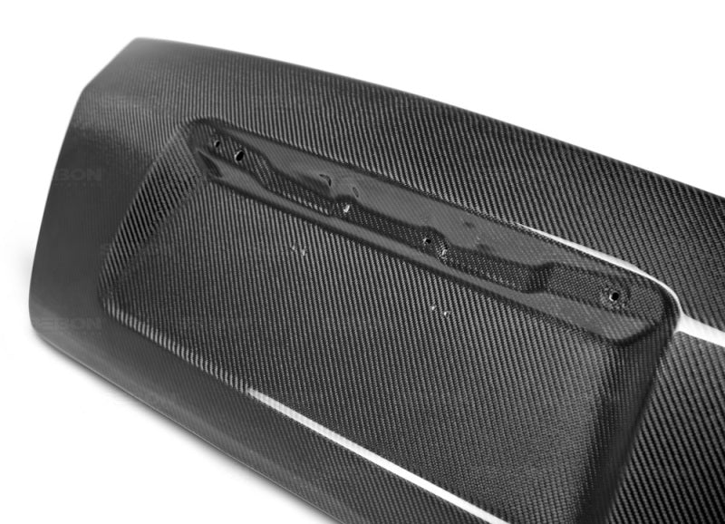 Seibon Carbon Fiber Trunk Lid For 2008-2014 Subaru WRX/STi 4DR TL0809SBIMP4D-OE Photo - Primary