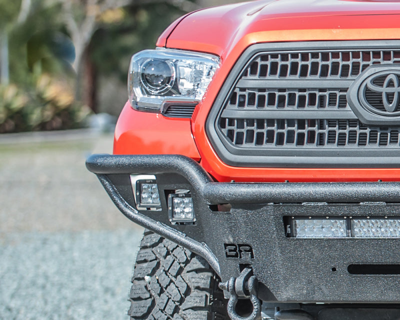 Body Armor 4x4 2016+ Toyota Tacoma Desert Series Front Winch Bumper TC-19337 TC-19337 Photo - lifestyle view