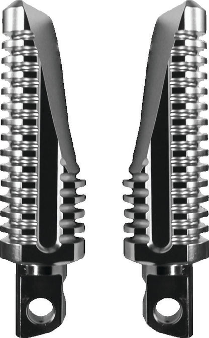 Burly Brand Havoc Pegs - Silver B13-1003S B13-1003S Photo - Primary