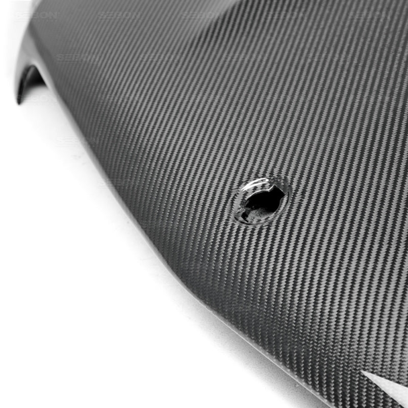 Seibon 12-14 Mercedes C-Class GT Style Carbon Fiber Hood HD1112MBW204-GT HD1112MBW204-GT Photo - Primary