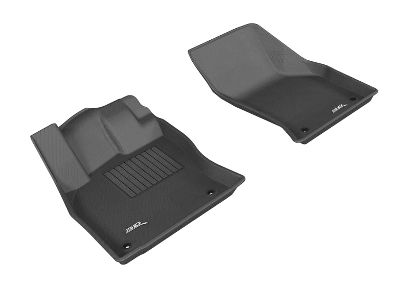 3D MAXpider 2015-2020 Audi A3/A3 Sportback E-Tron/RS3/S3 Kagu 1st Row Floormat - Black L1AD03311509 L1AD03311509 Photo - Primary