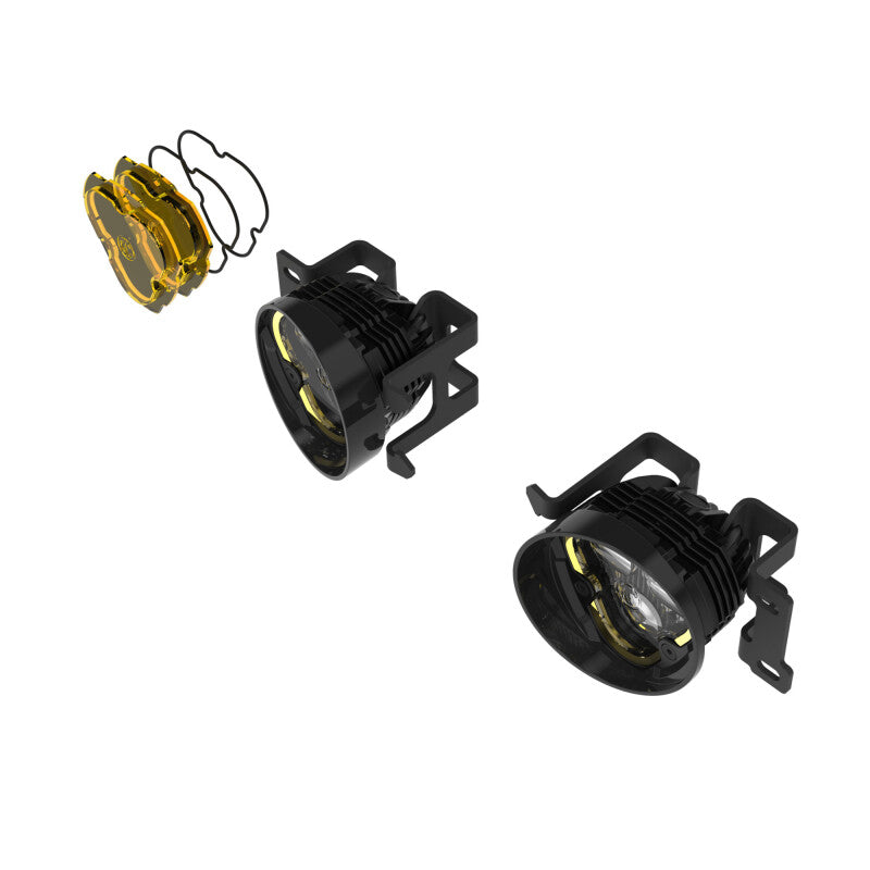 KC HiLiTES FLEX ERA 3 Dual Mode SAE Fog Lights - 2-Light Master Kit for Toyota Tacoma/4Runner/Tundra 97154 97154 User 2
