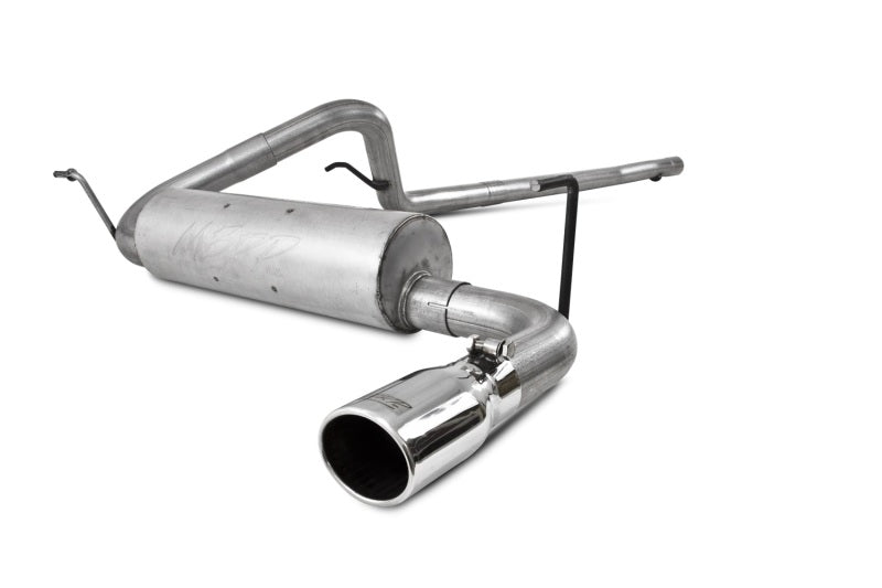 MBRP 12 Jeep Wrangler/Rubicon 3.6L Cat Back Single Rear Exit Alum Exhuast S5526AL Photo - Primary