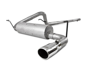 MBRP 12 Jeep Wrangler/Rubicon 3.6L Cat Back Single Rear Exit Alum Exhuast S5526AL Photo - Primary