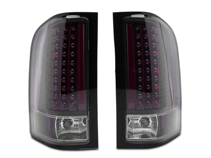 Raxiom 07-13 Chevrolet Silverado 1500 LED Tail Lights- Blk Housing (Clear Lens) S112716 S112716 Photo - Close Up