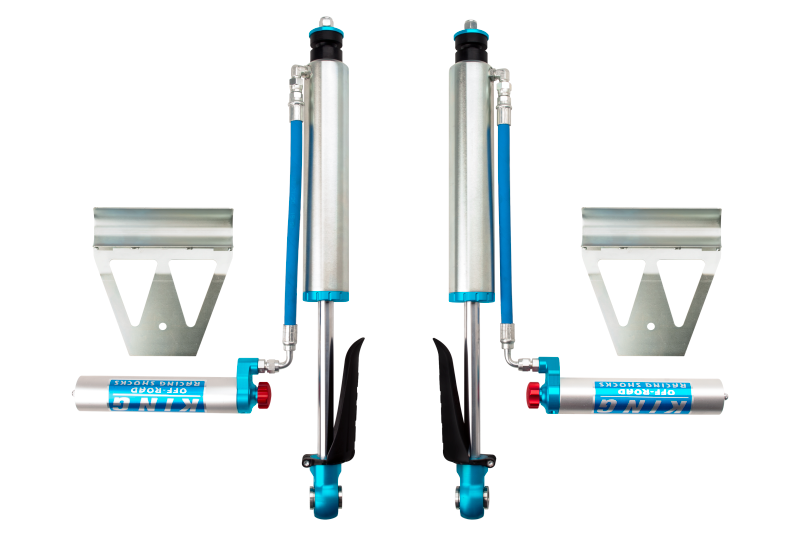 King Shocks 2008+ Toyota Land Cruiser 200 Rear 2.5 Dia Remote Res Shock w/Adjuster (Pair) 25001-267A 25001-267A Photo - Primary