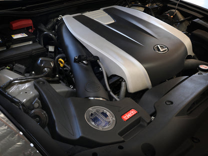 aFe Momentum Intake System w/ Pro 5R Filter 21-24 Lexus IS300/IS350 V6 3.5L 56-70061R 56-70061R Photo - Mounted