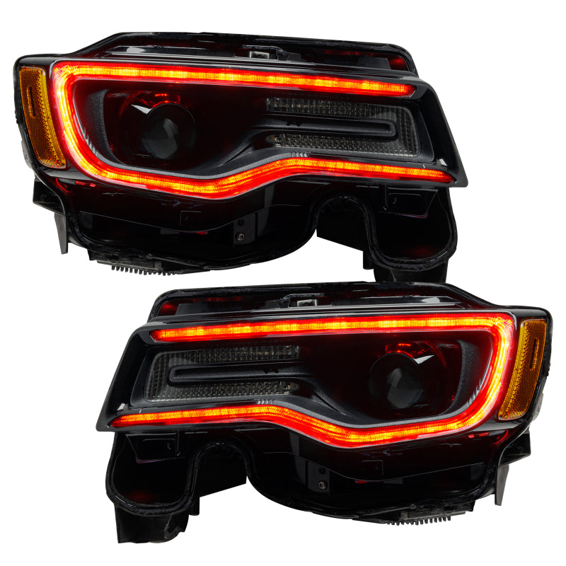 ORACLE Lighting Oracle 14-21 Jeep Grand Cherokee Dynamic Headlight DRL Upgrade Kit - ColorSHIFT - Dynamic 1284-332 1284-332 User 6