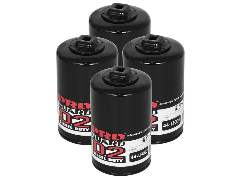 aFe Pro GUARD D2 Oil Filter (4 Pack) Ford Trucks 97-08 V6-4.2L; V8-4.6L 44-LF007-MB Photo - Primary