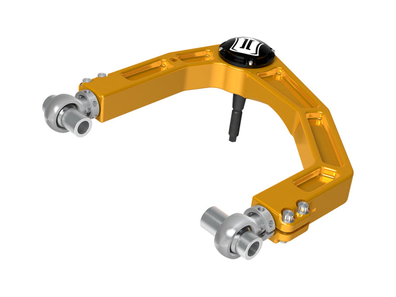 ICON 2024 Toyota Tacoma Billet Upper Control Arm w/ Delta Joint Pro - Gold Anodized 58552GDJ 58552GDJ User 1