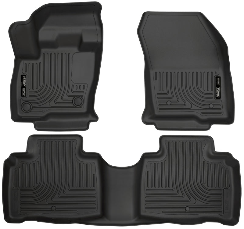 Husky Liners 2016 Lincoln MKX WeatherBeater Combo Black Floor Liners (3pc) 99311 Photo - Primary