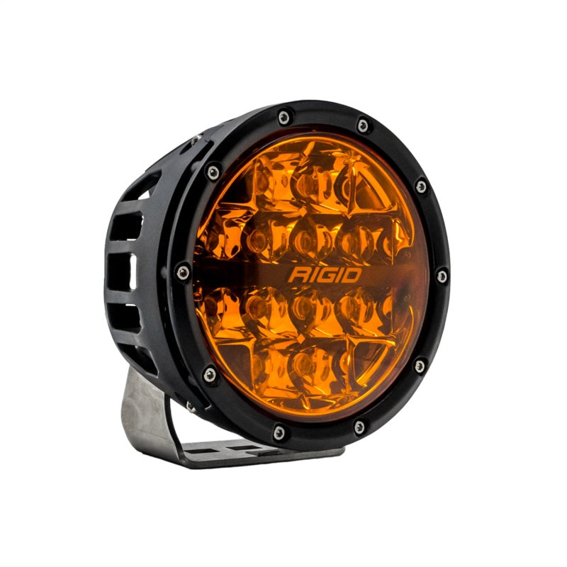Rigid Industries 360-Series SAE Fog w/ Amber PRO Lens - White (Pair) 36210 Photo - Unmounted