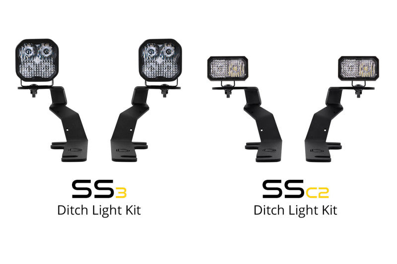 Diode Dynamics 15-20 Ford F-150/Raptor Pro SS3 LED Ditch Light Kit - Yellow Combo DD6570 DD6570 User 8