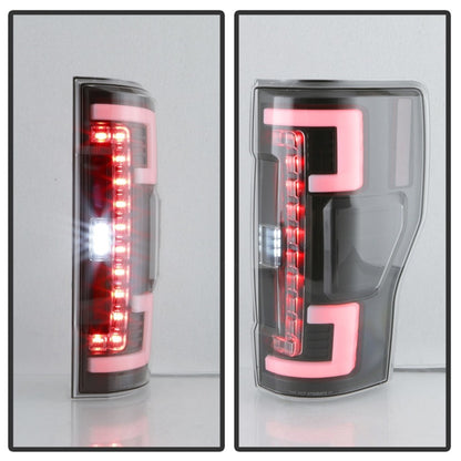 Spyder 17-18 Ford F-250 Super Duty (Excl LED Models) LED Tail Lights - Black (ALT-YD-FS17-LED-BK) 5085580 5085580 Photo - Unmounted