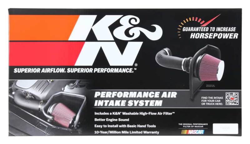 K&N Engineering Performance Air Intake S ystem KNE77-1577KS 77-1577KS Photo - in package