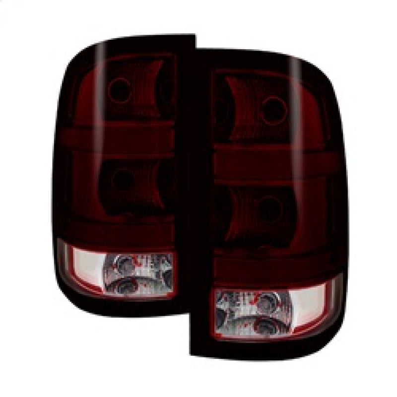 SPYDER Xtune GMC Sierra 2007-2013 OEM Style Tail Light Red Smoked ALT-JH-GS07-OE-RSM 9032011 9032011 Photo - Primary