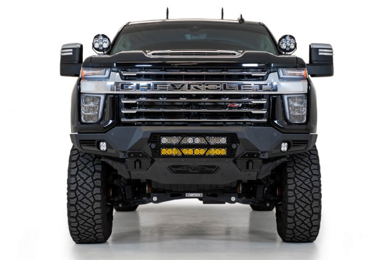 Addictive Desert Designs ADD 20-21 Chevy 2500/3500 Bomber Front Bumper F270012140103 F270012140103 Photo - Mounted