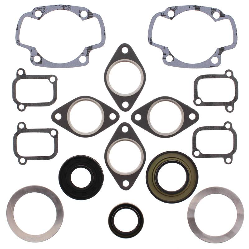 Vertex Pistons Vertex Gaskets 1981 Kawasaki Drifter Fan FC/2 Complete Gasket Kit w/ Oil Seals 711111B 711111B Photo - Primary