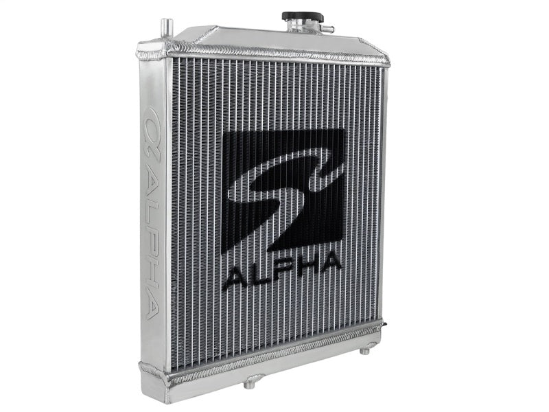 Skunk2 Alpha Series Radiator 88-91 Honda Civic/CRX (Half Size) (Dual Core) 349-05-1550 Photo - Primary
