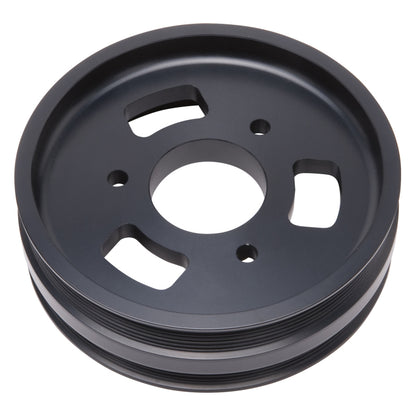 Edelbrock Pulley Crank Drive Pulley Ls Dual Quad Truck Offset 15818 15818 Photo - Primary